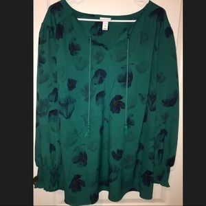 AVA & VIV floral blouse